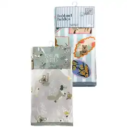 Woolworths Bushland Buddies Tea Towel offer