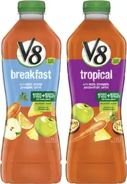 Coles V8 Juice offer