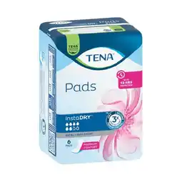 Woolworths TENA Incontinence InstaDRY Extra Long Length Pads offer