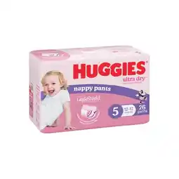 Woolworths Huggies Ultra Dry Nappy Pants-36 offer