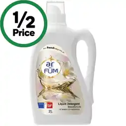 Woolworths ar FUM Laundry Liquid offer