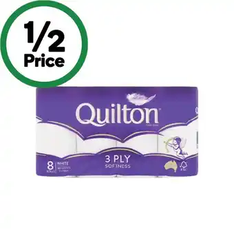 Woolworths Quilton Classic 3 Ply Toilet Paper offer