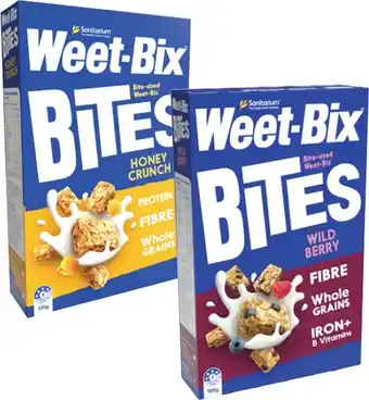 Coles Sanitarium Weet-Bix Bites-510g offer