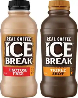 Coles Ice Break Iced Coffee offer