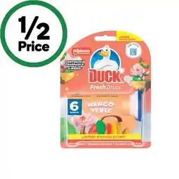 Woolworths Duck Fresh Discs Toilet Cleaner – Assorted offer