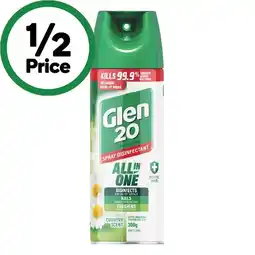 Woolworths Glen 20 All-In-One Disinfectant Spray offer