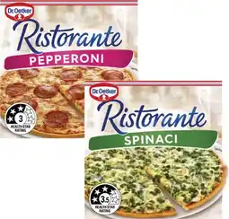 Coles Dr Oetker Ristorante Pizza-390g offer