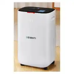 Woolworths 20L Devanti Dehumidifier Air Purifier White offer