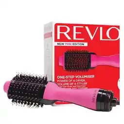 Woolworths Revlon One-Step Volumiser Original 1.0 Blowout 70mm Brush Pink offer