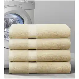Woolworths LINENOVA 650GSM 100% Cotton Extra Thick Bath Towels Set- - Linen offer