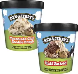 Coles Ben & Jerry's Frozen Dessert Tub-458mL offer