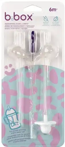 Coles B.Box Sippy Cup Replacement Straw Set 1 Each offer