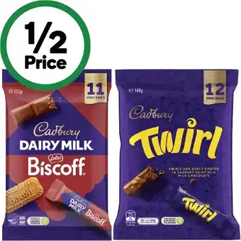 Woolworths Cadbury Share Packs offer