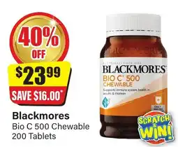 Chemist Discount Centre Blackmores offer