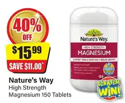 Chemist Discount Centre Nature's Way offer