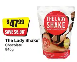Chemist Discount Centre The Lady Shake Chocolate offer
