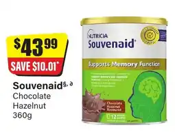Chemist Discount Centre Souvenaid Chocolate Hazelnut Flavoured offer