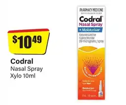 Chemist Discount Centre Codral Nasal Spray Xylo offer