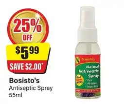 Chemist Discount Centre Bosisto's Antiseptic Spray offer