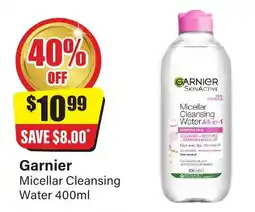 Chemist Discount Centre Garnier Micellar Cleansing Water offer