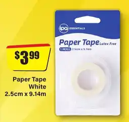 Chemist Discount Centre Paper Tape Latex White offer