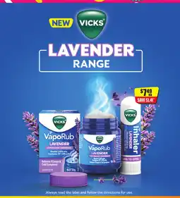 Chemist Discount Centre Lavender range offer