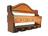 LivingStyles Sommelier Put Away Solid Timber Bottle Rack offer