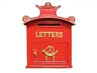 LivingStyles Buckingham Cast Iron Traditional English Letter Box offer