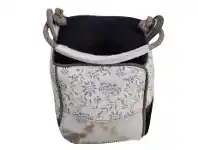 LivingStyles Dixon Cowhide Square Doorstopper offer