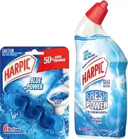 IGA Harpic Fresh Power Liquid Toilet Cleaner 700mL or Rim Block 39g* Selected Varieties offer
