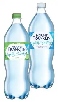 IGA Mount Franklin Lightly Sparkling Water Selected Varieties offer