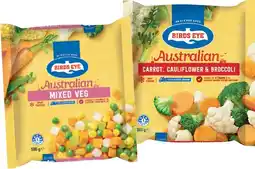 IGA Birds Eye Snap Frozen Vegetables Selected Varieties offer