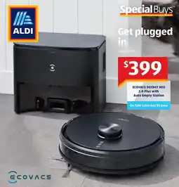 ALDI Ecovacs deebot neo 2.0 plus with auto empty station offer