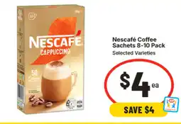 IGA Nescafé Coffee Sachets offer