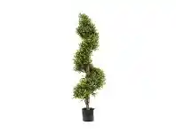 LivingStyles Artificial Boxwood Spiral Topiary Tree, 140cm offer