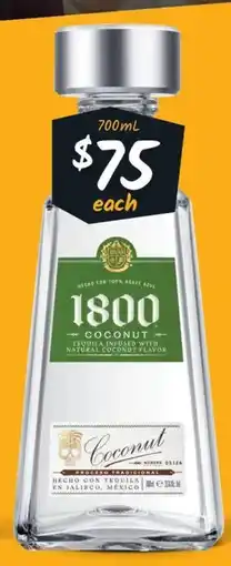 Cellarbrations 1800 Tequila Range offer