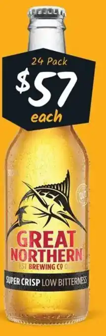 Great Northern Super Crisp Stubbies