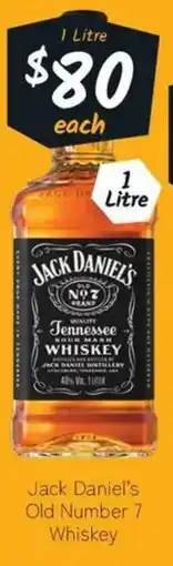 Cellarbrations Jack Daniel's Old Number 7 Whiskey offer