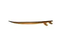 Handcrafted Wooden Waikiki Surfboard Wall Shelf