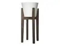 LivingStyles Parker Fibreglass Planter Stand, Medium offer