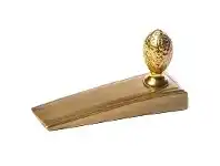 LivingStyles Pineapple Metal Door Wedge, Gold offer