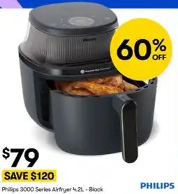 BIG W Philips 3000 Series Airfryer 4.2L offer