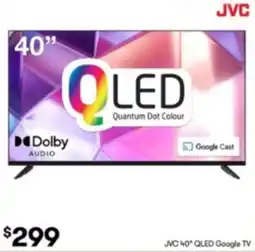 BIG W JVC 40" QLED Google TV offer