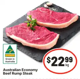 IGA Australian Economy Beef Rump Steak offer