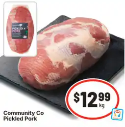 IGA Community Co Pickled Pork offer