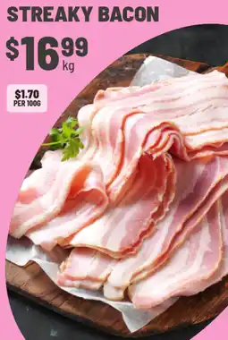 IGA Streaky bacon offer