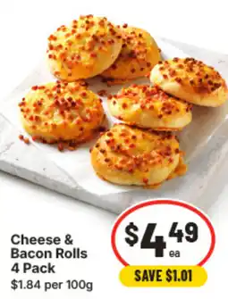 IGA Cheese & Bacon Rolls offer