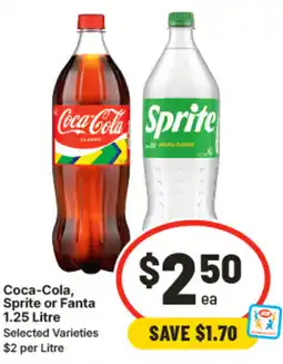 IGA Coca-Cola, Sprite or Fanta offer