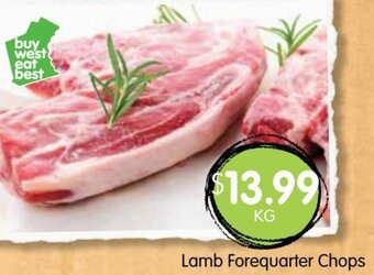 Spudshed Lamb Forequarter Chops offer