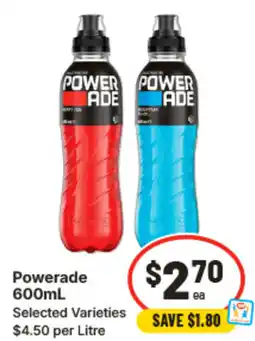 IGA Powerade offer